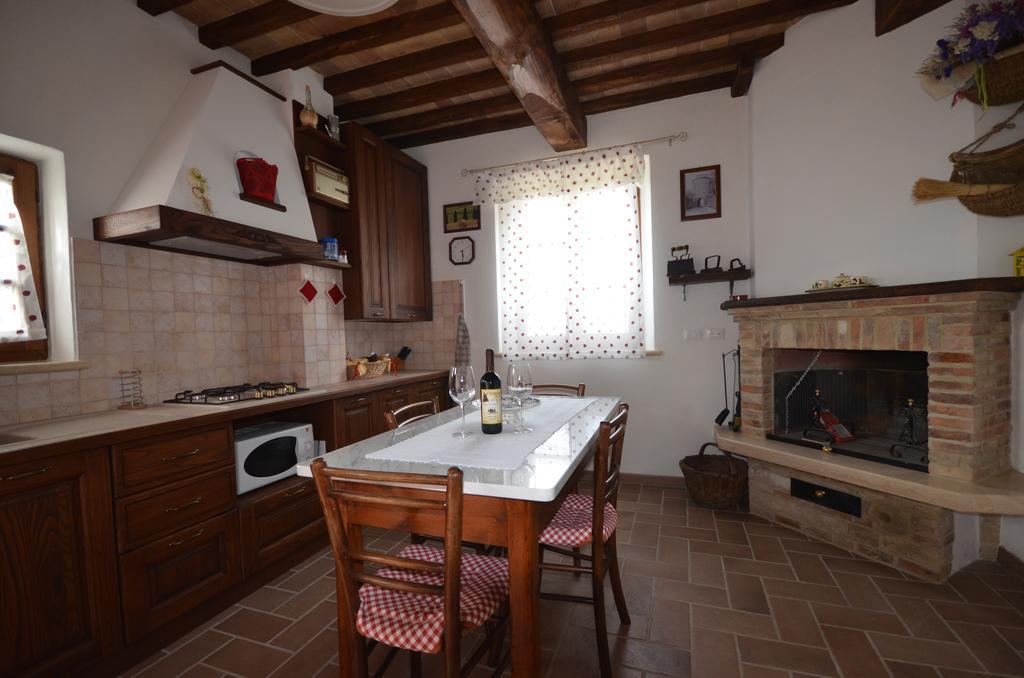 Antico Podere La Martinella San Quirico d'Orcia Ruang foto